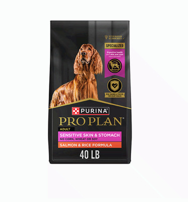 Purina Pro Plan Sensitive Skin & Stomach Dog Food Salmon Rice 40lb Freeshiping