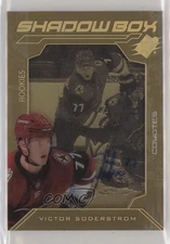 2020 SPx Shadow Box Tier 1 88/175 Victor Soderstrom #SBA-VS Rookie Auto RC 7m7