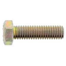 1/4"-20 x 1" Hex Cap Screws SAE J429 Grade 8, Coarse Thread, Zinc..., 50 pcs