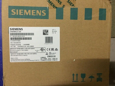 6SL3210-5BE23-0UV0 1PCS NEU SIEMENS SINAMICS Rated Power V20 6SL3210-5BE23-0UV0