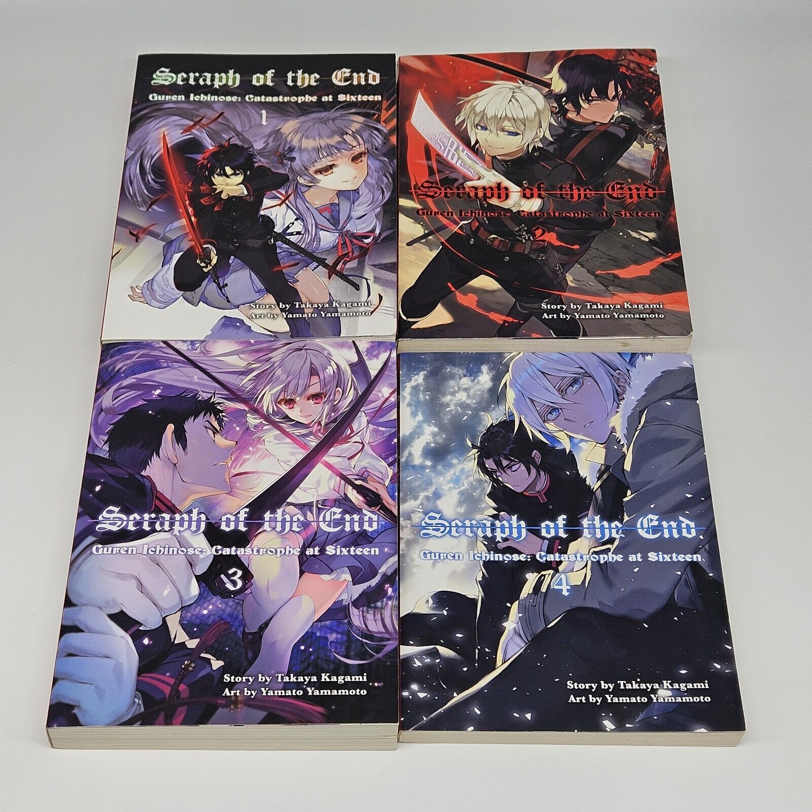 Seraph of the End: Guren Ichinose: Catastrophe at Sixteen (manga) 3 by Yo  Asami, Takaya Kagami: 9781647293093 | : Books