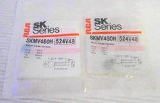 RCA SKMV480H Metal Oxide Varistor 640V 480V 6500A (Lot of 2)