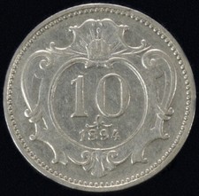 Austria 10 Heller 1892 to 1911 (Choose the Year) KM2802 (GLIC-003B)