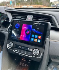 64G For 2016-2020 Honda Civic Carplay Car Stereo Radio GPS WIFI Android 13 +CAM