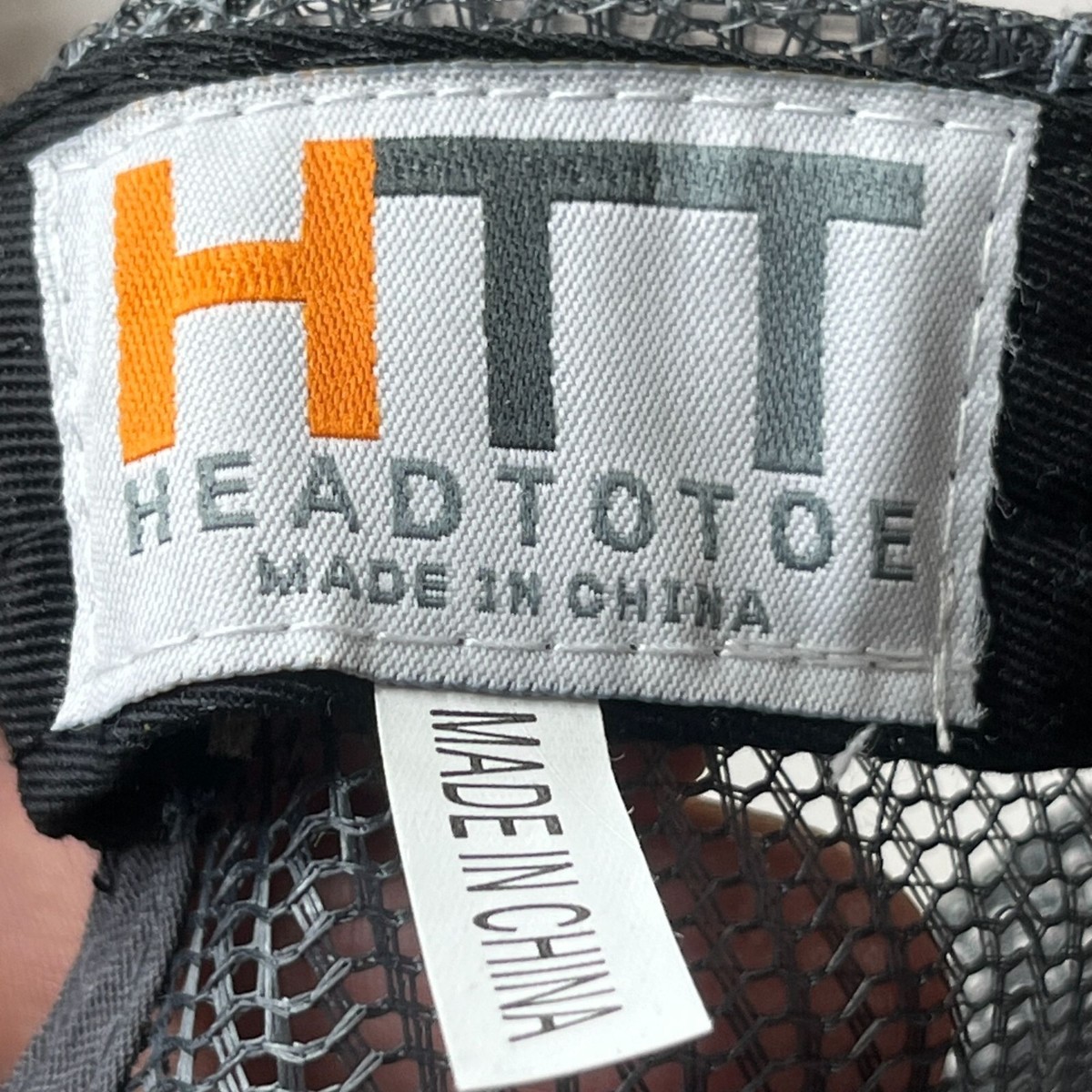 HTT Baseball Hat Cap Unisex Black Strap Back Hercules Tires Muscle Man View 6