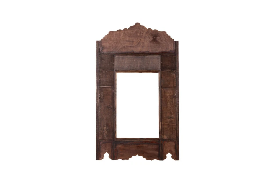 Set of 2 Painted Wood Color hanging mirror frame, Vintage farmhouse decor - Image 4 of 4