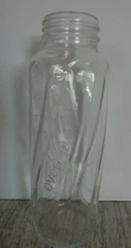 VINTAGE 8 OZ EVENFLO BABY BOTTLE  GLASS WITH MEASUREMENTS made in Mexico