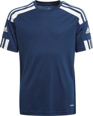ADIDAS T-Shirt Enfant Polyester Modèle Squad 21 Jsy Y - Bleu Et Jaune - Photo 1/2