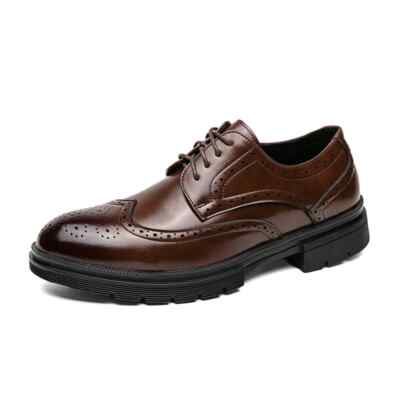 Leather Men Moccasins Loafers Breathable Flat Driving Shoes Waterproof Sneakers