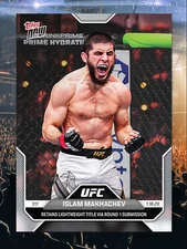 Islam Makhachev: 2025 UFC Topps NOW #37: 15th Win Streak & 4th Title
