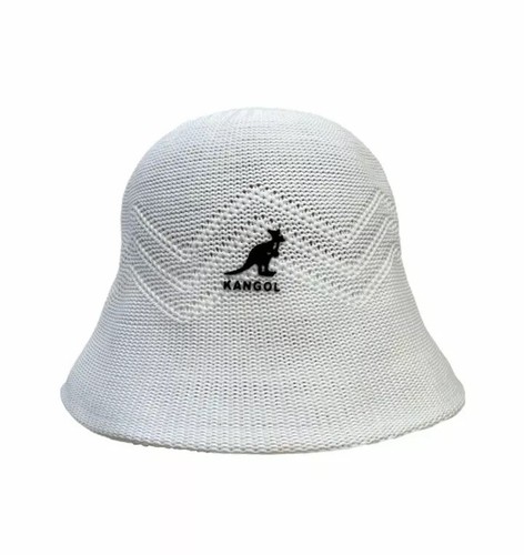 vintage kangol crochet bucket hat cap 