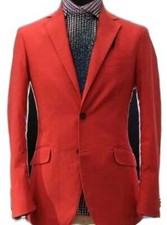 Men's Tuxedo Jacket Notched Lapel One Button Suit Blazer for Dinner Wedding Prom