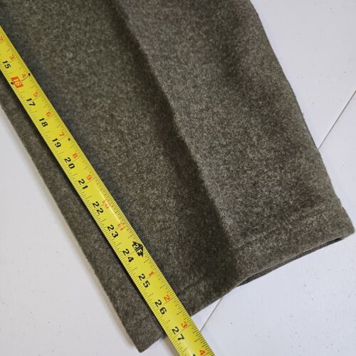 Vintage 1950's Men's Military Wool Pants Kumla Konfektions A.B. N104M C52 34x27 - Picture 12 of 15