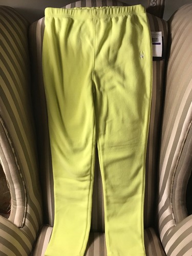NWT Spyder Girls Sz XXL Momentum Fleece Pants citron - Picture 4 of 4