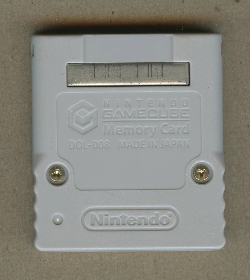 Nintendo GameCube 59 Doshin the Giant Memory Card DOL-008 Japan Import - Image 2 of 2