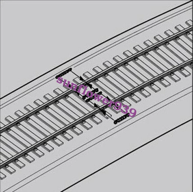 hobbyboss 82910 1/72 GERMAN RAILWAY CURVED TRACK RAILWAY CURVED TRACK HB - Image 4 of 4