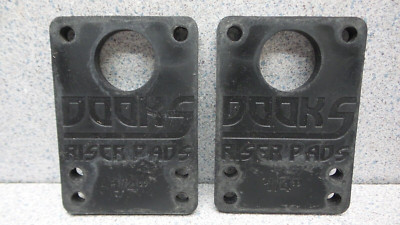 VINTAGE DOOKS RISER PADS 1/4'' SKATEBOARD TRUCK RISERS