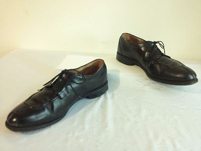Allen Edmonds Brewster Lace-Up Shoes Black Leather Size 10E  display picture 2
