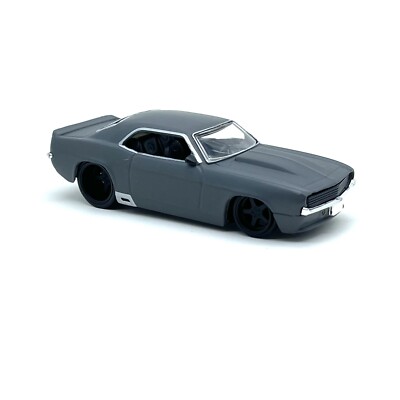 Jada 1969 69 Chevrolet Chevy Camaro Car Primer Gray Bigtime Muscle