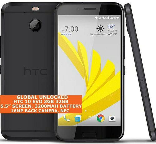 HTC 10 EVO 3gb 32gb Octa-Core 16mp Fingerprint Id 5.5" Android 4g LTE Smartphone 4718487703500 | eBay