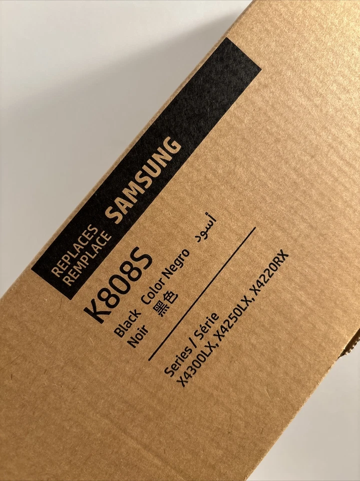 Cartucho de tóner negro Samsung CLT-K808S. Foto 3 de 4