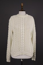 POLO RALPH LAUREN Beige Cable Knit Sweater Size L