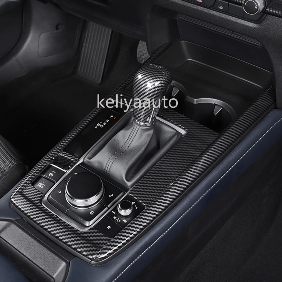 For 2020-2025 Mazda CX30 Accessories Center Console Gear Shift Panel Frame Cover - Image 4 of 4