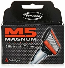 Personna M5 Magnum 5 Blade Premium Cartridge Refills 16Pk.