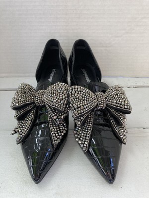 jeffrey campbell embellished bow loafer