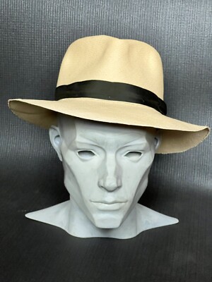 Worth & Worth by Orlando Palacios  Montecristi Panama Straw Hat Size 7 1/2 New