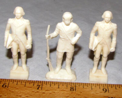 American Hero cereal premiums plastic toy figures