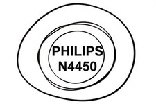 COURROIES SET PHILIPS N 4450 MAGNETOPHONE A BANDE EXTRA FORT NEUF FABRIQUE N4450