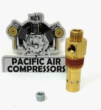 031-0066 SANBORN / COLEMAN CHECK VALVE 3/8" COMP INLET X 1/2" MPT OUTLET