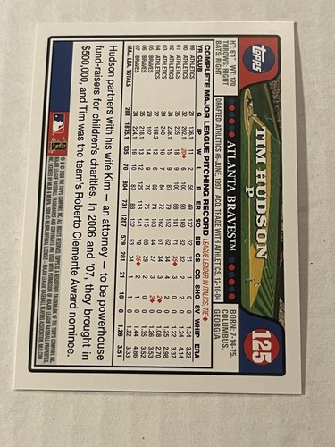 Chipper Jones +9~2008 Topps Braves Cards~Mint Condition~free Shipping - Afbeelding 12 van 20