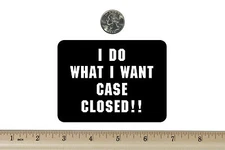 3 x 4 Biker Refrigerator Magnet I Do What I Want BM384