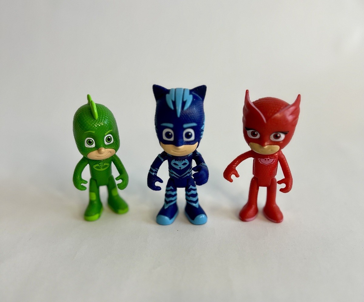 Just Play PJ Masks Action Figure 3 lot Catboy Gekko Owlette | eBay
