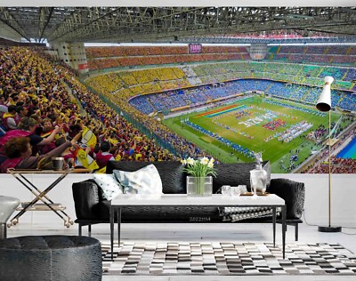 3D San Siro Stadium Stadion Tapete Wandgemälde Fototapete Wandaufkleber 46