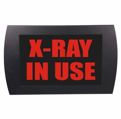 AMERICAN RECORDER - ''X-RAY IN USE'' LED Lighted Sign