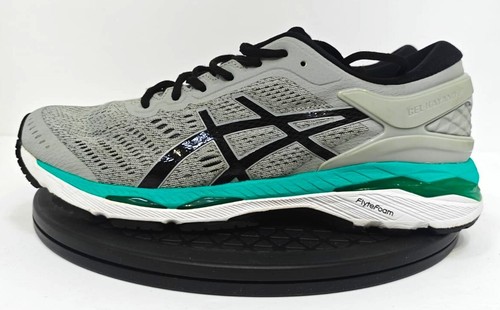 Women Size 10.5 - ASICS Gel Kayano 24 Grey Black Atlantis W - 第 5/10 張圖片