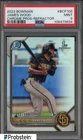 2022 Bowman Chrome Prospects James Wood RC REFRACTOR /499 PSA 9