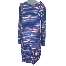 Long Sleeve Knee Lenth Bodycon Dress Size Large
