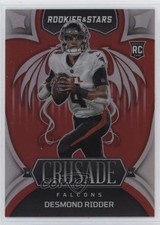 2022 Panini Rookies & Stars Crusade Red Prizm 97/99 Desmond Ridder #CR-12 0y9y