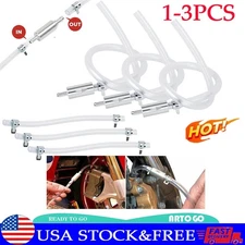 Clutch Brake Bleeder Hose One Way Valve Tube Bleeding Tool Kit Motorcycle Car au