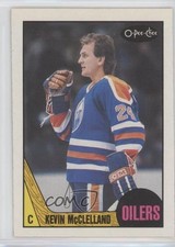 1987-88 O-Pee-Chee Kevin McClelland #201 0a4
