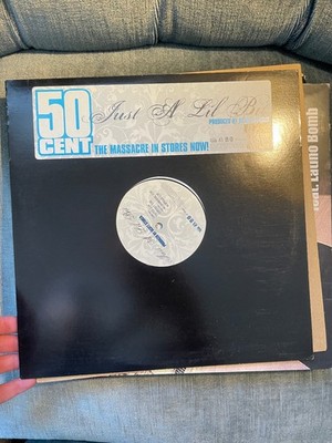 50 Cent Just A Little Bit / Gunz Come Out Vinyl Single 12'' MAXI Schallplatte