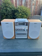 Sony Stereo CMT-NE3 Bookshelf HiFi CD And Radio Perfect Cassette Doesn't Work 