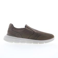 Rockport Jaimin RMJAMIE Mens Green Wide Leather Lifestyle Sneakers Shoes