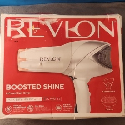 Revlon RVDR5264 Infrared Hair Dryer with Clips Boosted Shine 1875W