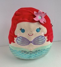 Squishmallow Ariel 10  Plush The Little Mermaid Disney Princess Kellytoy