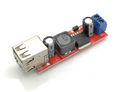 Netzteilmodul 6 - 40V -> 5V / 3A mit 2x USB Ausgang DC Buck Step Down Konverter